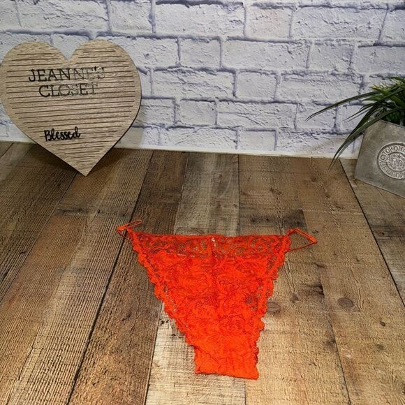 NWT bootaybag bikini underwear lace orange - Picture 5 of 7